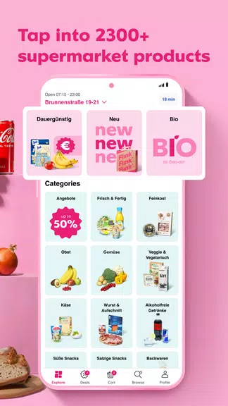 Flink: Groceries in minutes Screenshot2