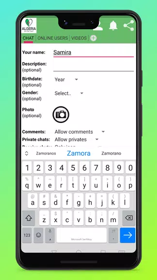 DATING CHAT ALGERIA Screenshot3