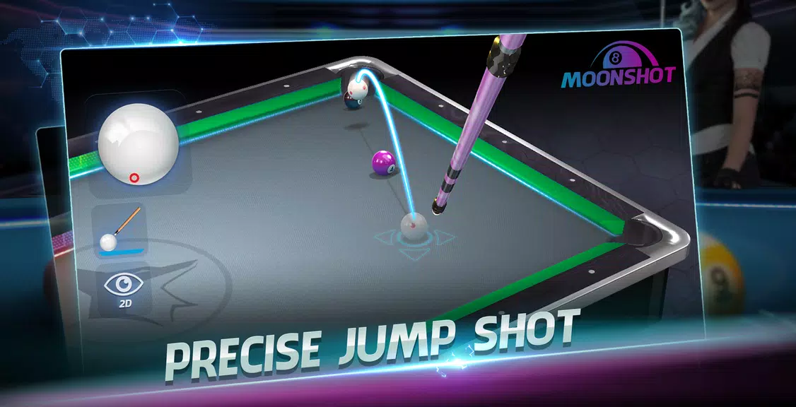 Billiards 3D: Moonshot 8 Ball Screenshot1