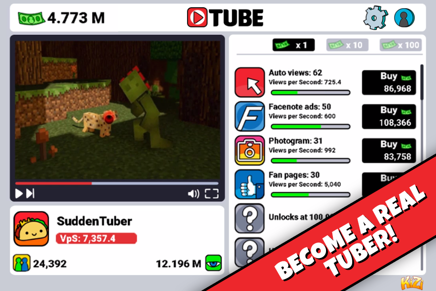 Tube Clicker Screenshot1