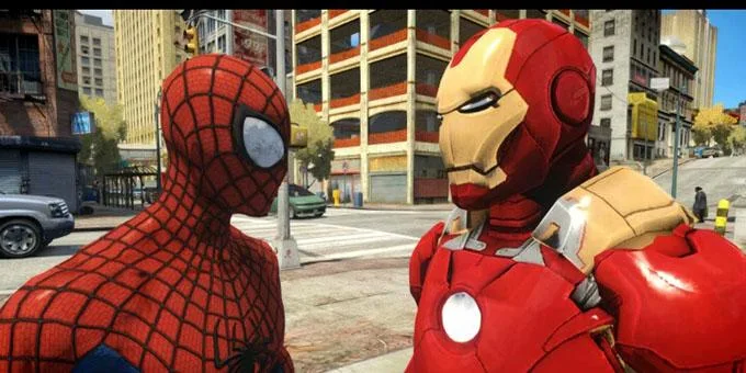 Spiderman vs Iron Man 3D Adventures Screenshot1