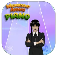 Wednesday Addams Piano Tiles APK