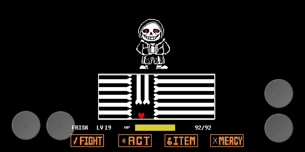 Undertale Sans AUs battle simulator Screenshot3