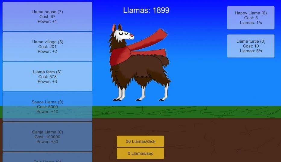 MLG Llama Clicker 2 Screenshot2