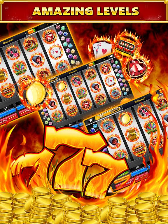 Red Hot 7’s - Jackpot Slots Screenshot1