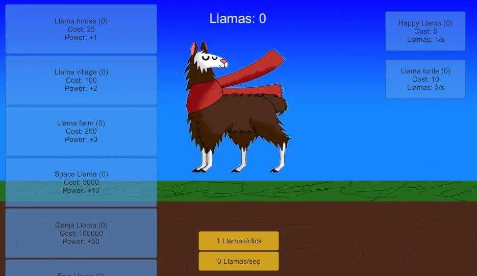 MLG Llama Clicker 2 Screenshot1