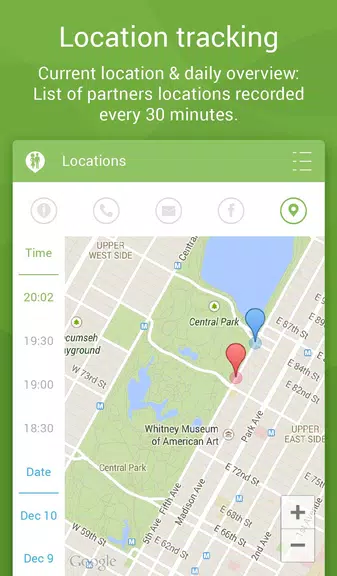 Couple Tracker Free - Cell phone tracker & monitor Screenshot2