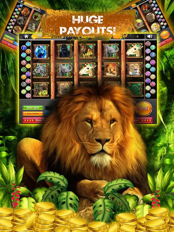 Lion Safari Triple Slots Screenshot2