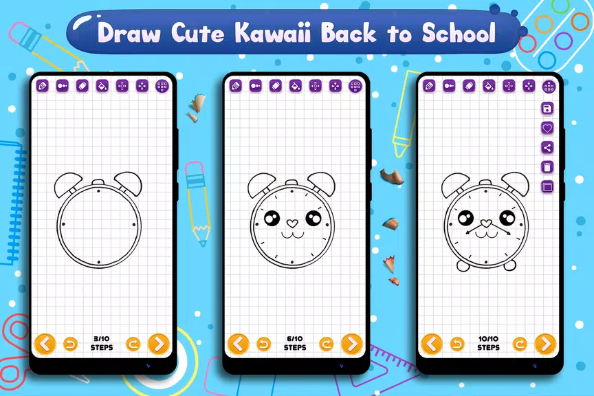 Learn to Draw School Supplies Screenshot2