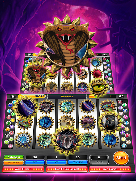 Asian King Cobra Slots Screenshot2