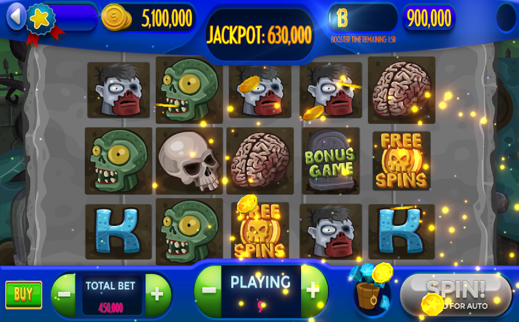 Zombie City Slots - lucky casino slots Screenshot2