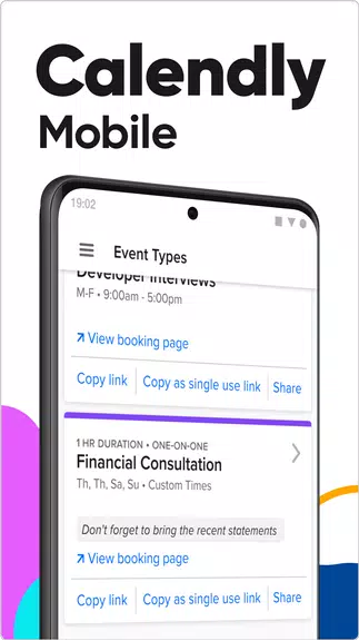 Calendly Mobile Screenshot1