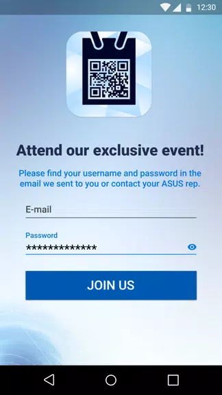 ASUS Invitation App Screenshot2