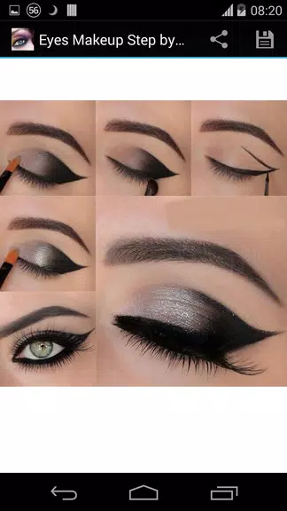 Eyes Makeup Tutorial Screenshot3