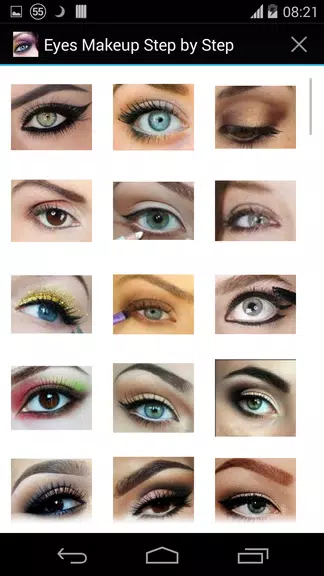 Eyes Makeup Tutorial Screenshot2