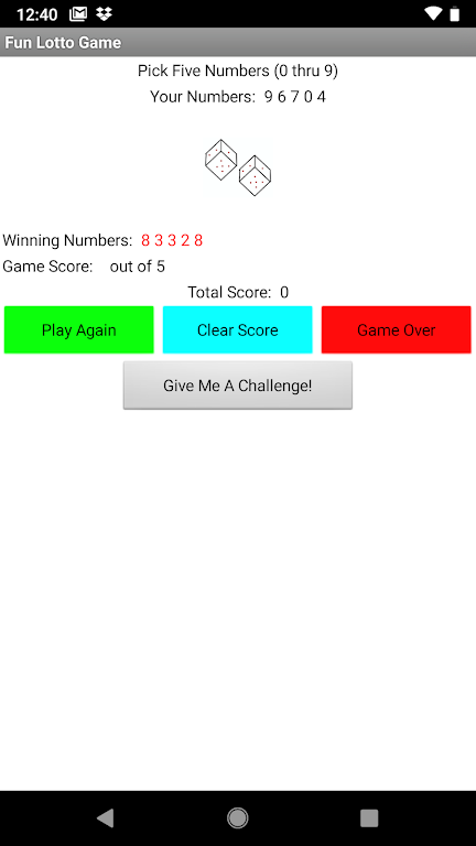 Fun Lotto Game Screenshot2