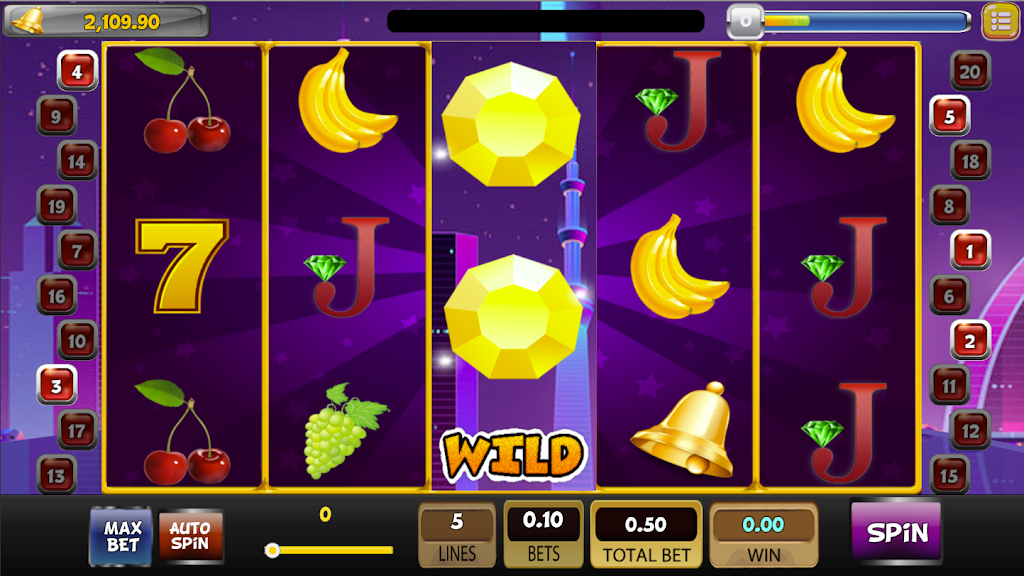 SlotMan - Free Classic Vegas Slot Machine 777 Screenshot2