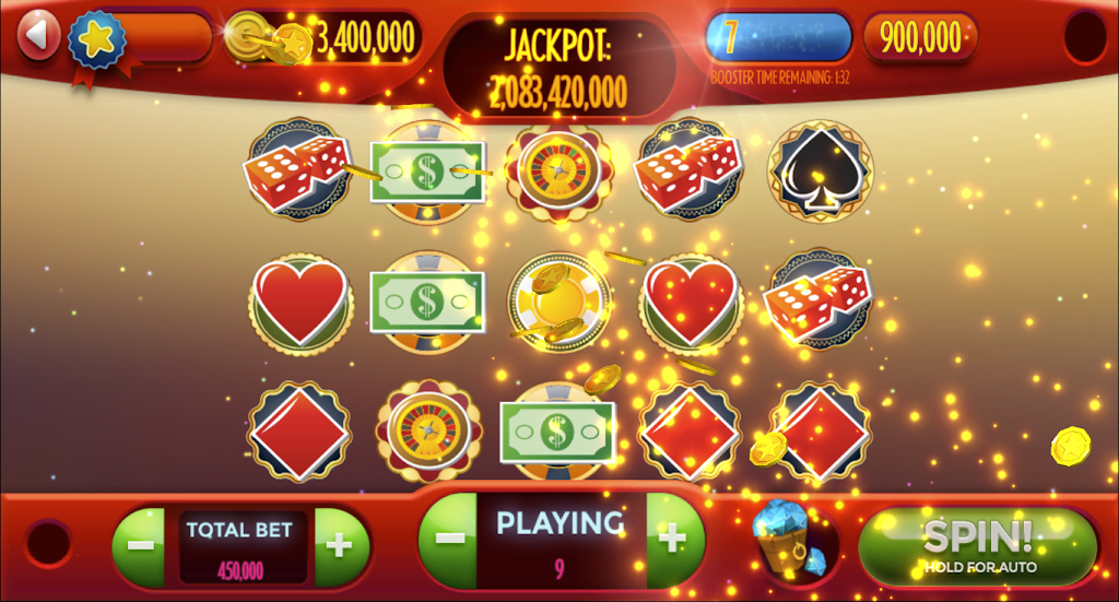 Android-Super Monster Vegas Slots Screenshot4