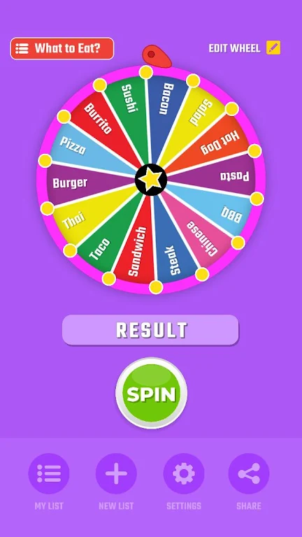 SpinWheel - Wheel of Names Screenshot1