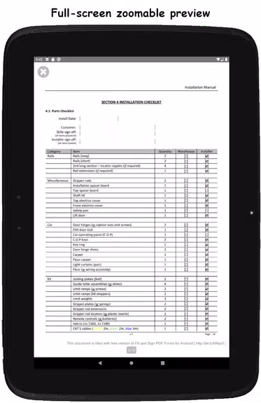 Fill and Sign PDF Forms Screenshot4