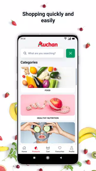 Auchan Online Store Screenshot1