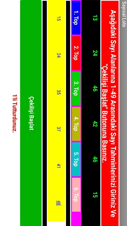 Sayısal Loto Screenshot1