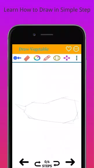 How to Draw Real Vegetables Screenshot1