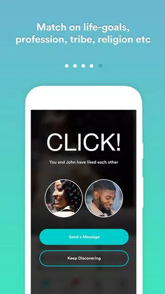 Africlick - African Black Dating & Networking App Screenshot3