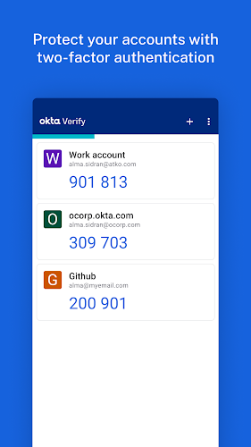 Okta Verify Screenshot2