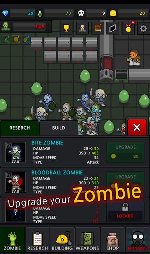 Grow Zombie : Merge Zombie Screenshot6