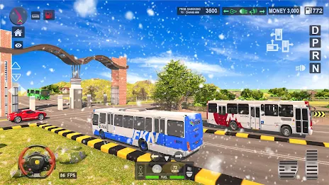 US City Bus Driving: Bus Games Screenshot2