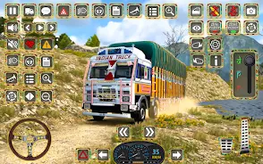 Indian Truck Offroad Cargo 3D Screenshot2