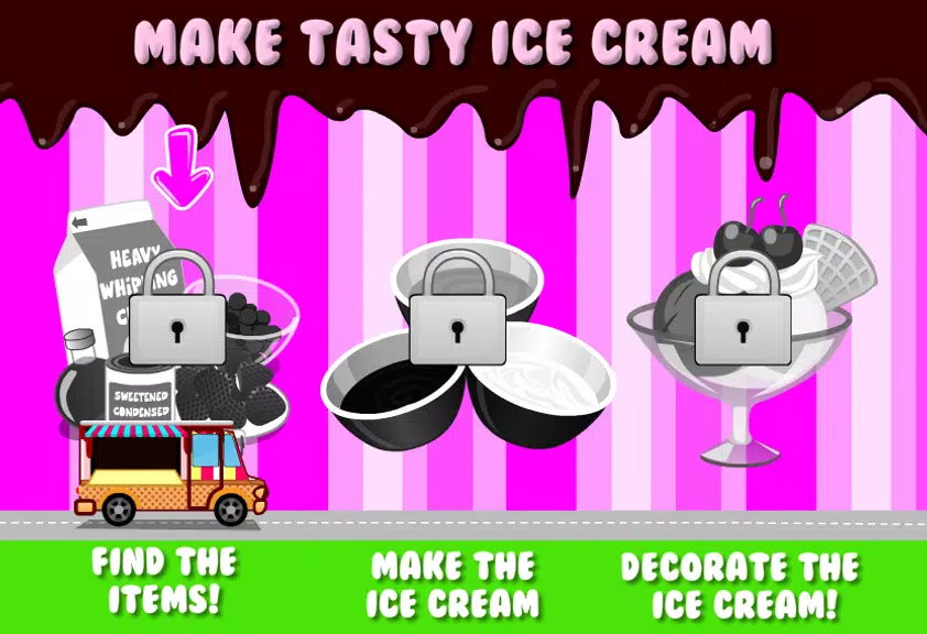 game cooking chocolate cream Screenshot1