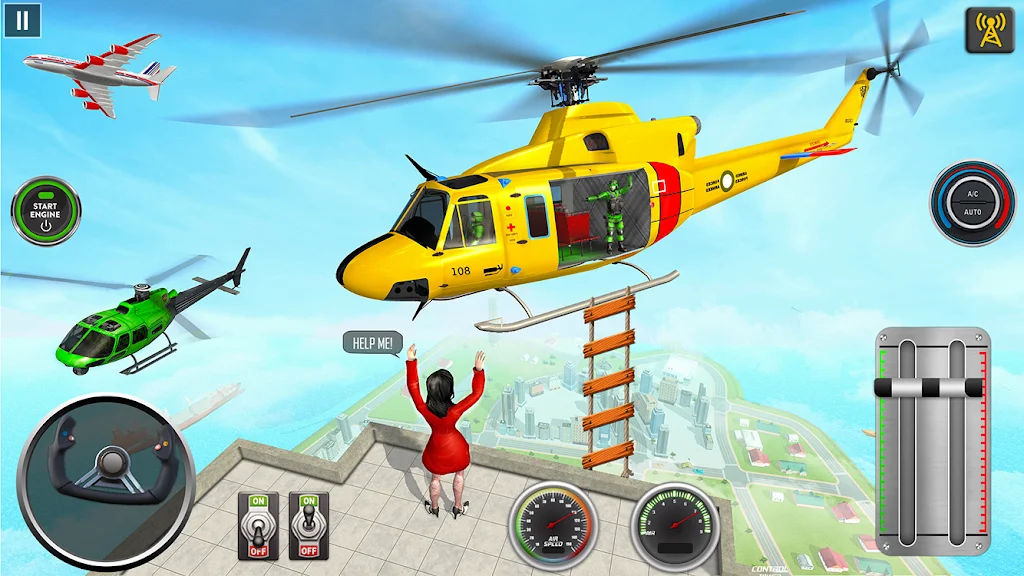 Helicopter Rescue Game Screenshot1