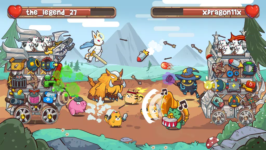 CatnRobot Idle TD: Battle Cat Screenshot3