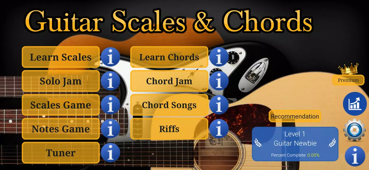 Guitar Scales & Chords Screenshot1