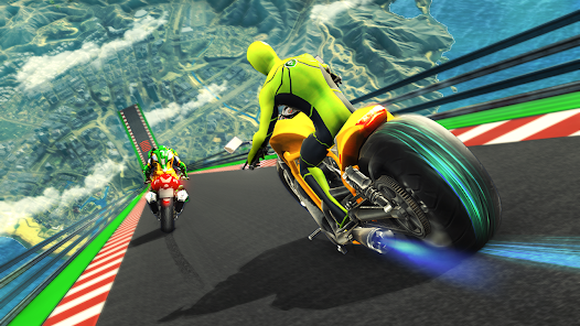 Super Hero Bike: Racing Game Screenshot1