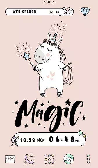 Unicorn Magic Theme Screenshot1