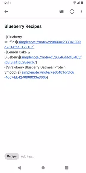 Simplenote Screenshot3