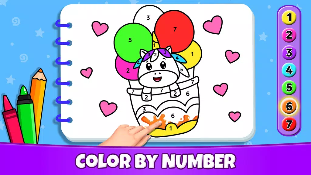 Unicorn Coloring Book & Games Screenshot3