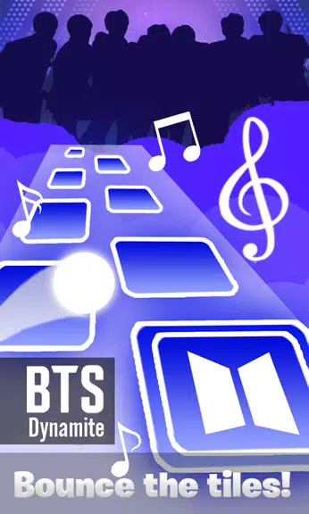 BTS Tiles Hop Dynamite Bounce Screenshot1