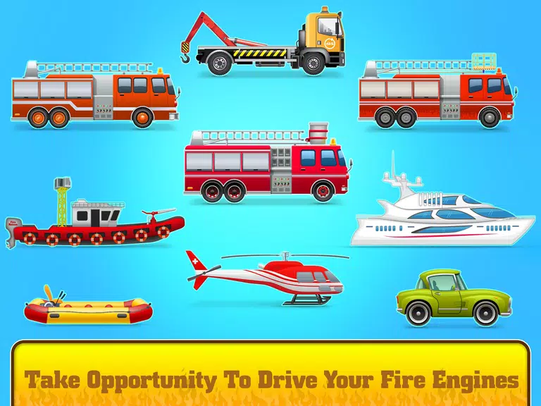 Firefighter Rescue Fire Truck Screenshot3