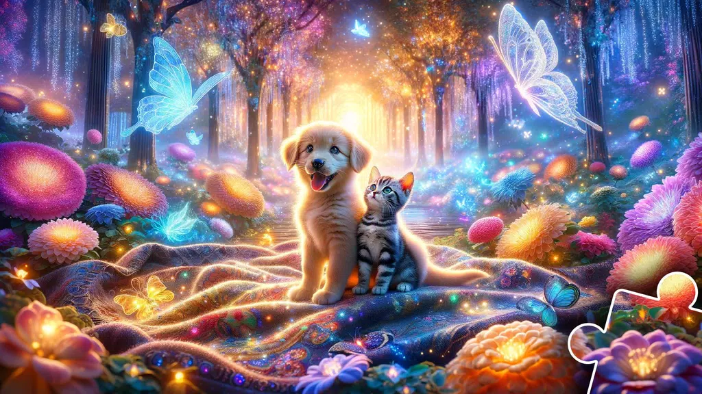 Dogs & Cats Puzzles for kids Screenshot1