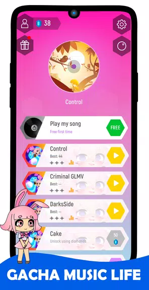 Gacha Music Life x Club Tiles Screenshot1