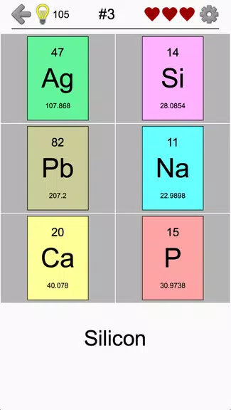 Elements & Periodic Table Quiz Screenshot3