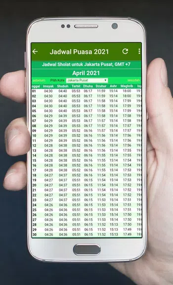 Jadwal Puasa Ramadhan 2021 Screenshot2