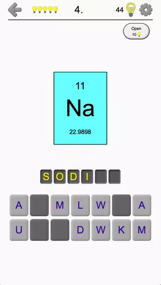 Elements & Periodic Table Quiz Screenshot1