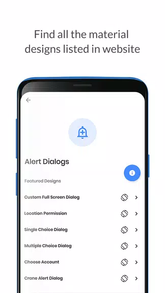 CodeX - Android Material UI Te Screenshot2