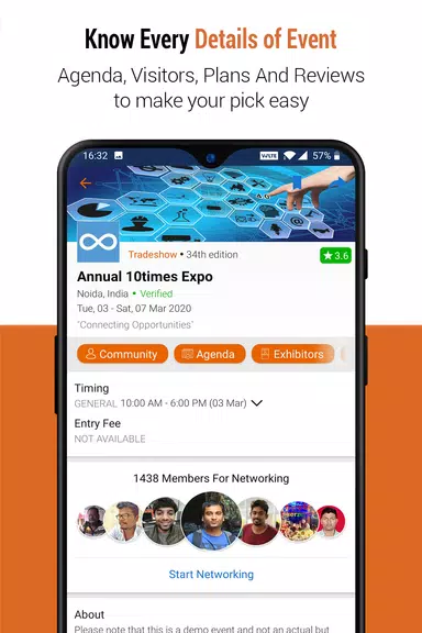 10times- Find Events & Network Screenshot3