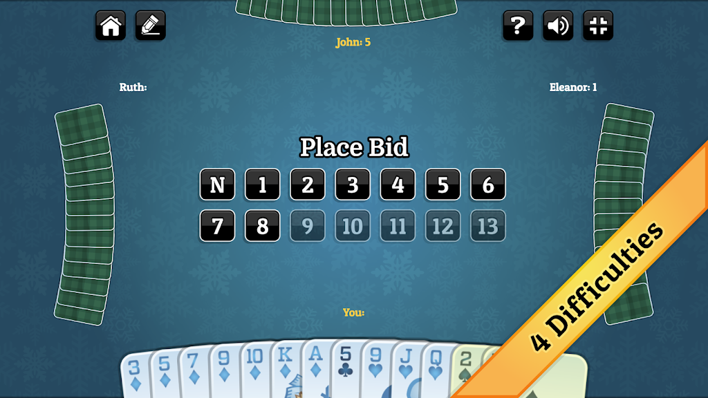 Winter Spades Screenshot4
